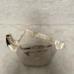 Stylish Double Zipper Small Crossbody Bag Waist Bag